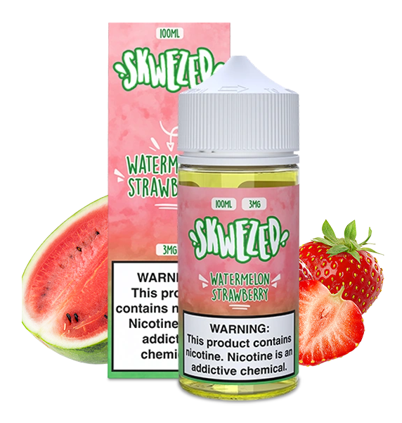 100ml - Skwezed - Watermelon Strawberry (Sweet Summer)  SKWZD