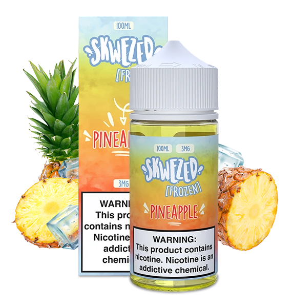 100ml - Skwezed FROZEN - Pineapple (Maui Gold) SKWZD 100ml - Skwezed FROZEN - Pineapple (Maui Gold) SKWZD