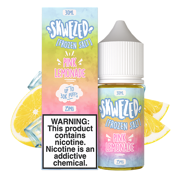 30ml - Skwezed Salt FROZEN - Pink Lemonade (Pink Summer) SKWZD 30ml - Skwezed Salt FROZEN - Pink Lemonade (Pink Summer) SKWZD