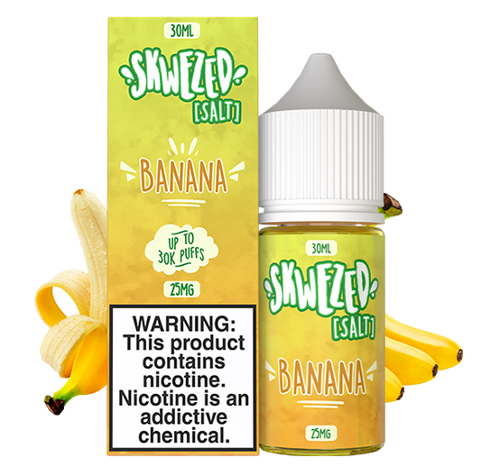 30ml - Skwezed Salt - Banana (Buhnanza)