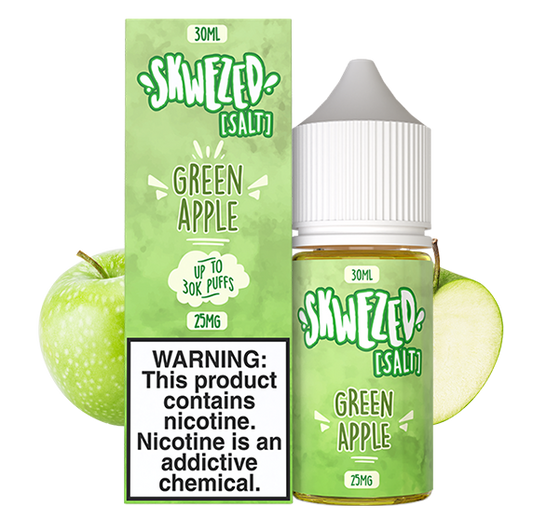 30ml - Skwezed Salt - Green Apple (Green Pucker)