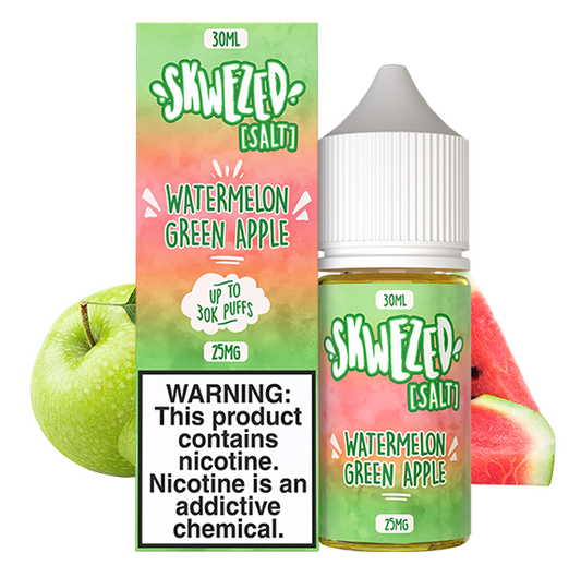 30ml - Skwezed Salt - Watermelon Green Apple (Sour Summer Splash)