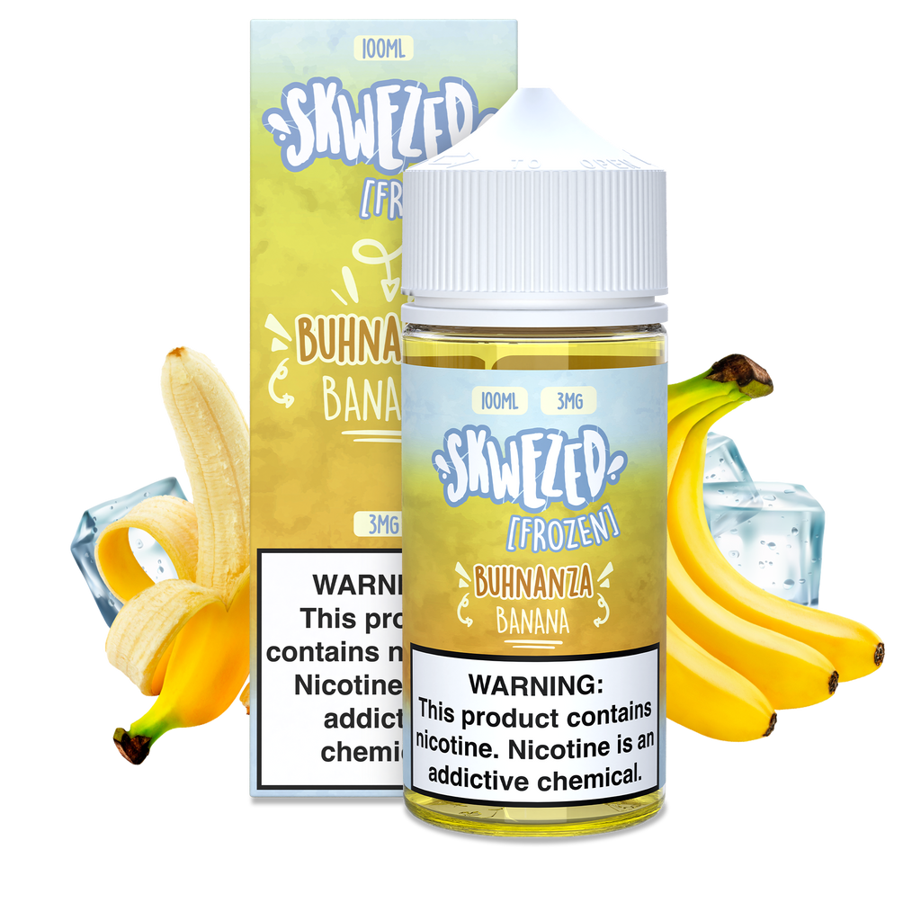 100ml - Skwezed FROZEN - Banana (Buhnanza)