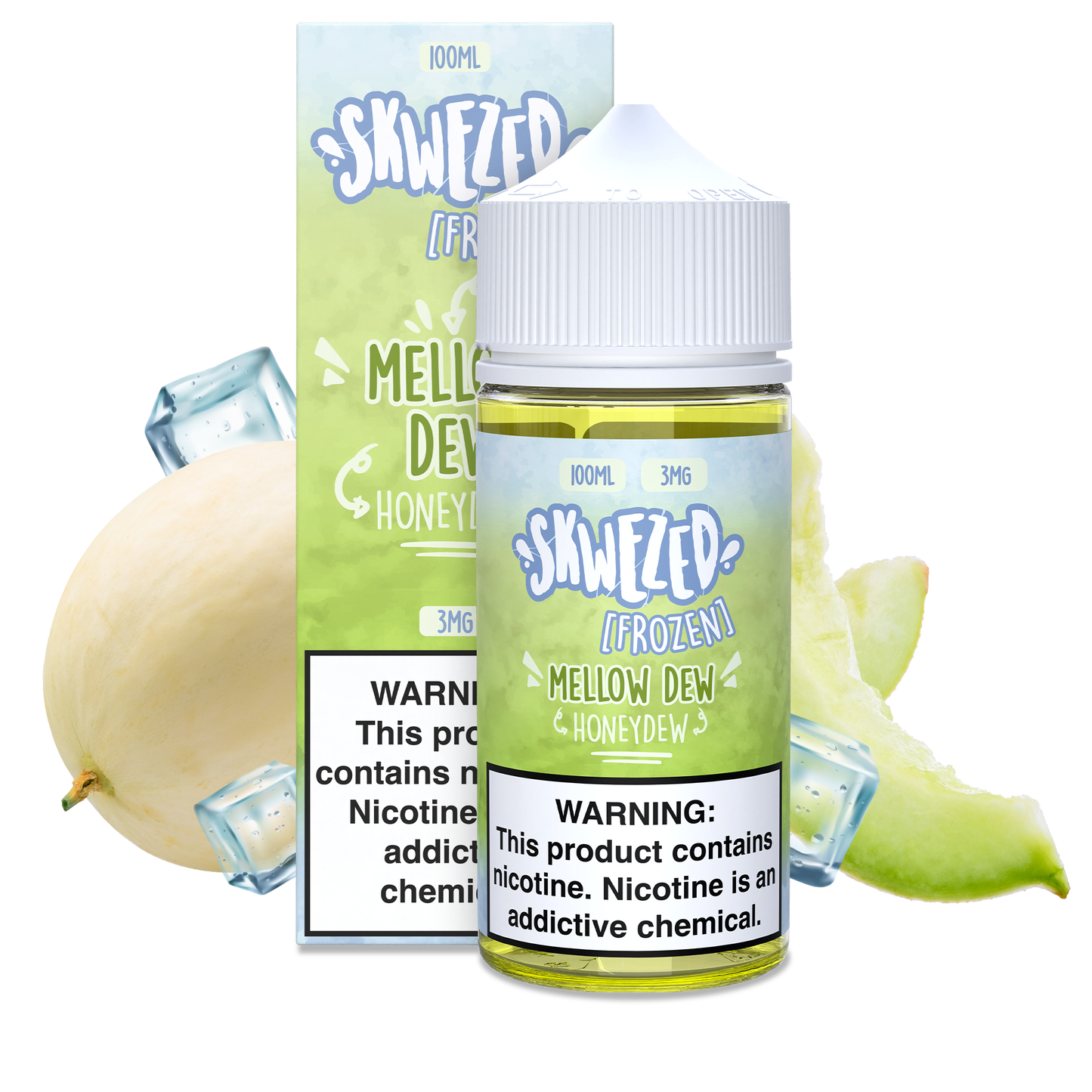 100ml - skwezed frozen - honeydew (mellow dew)