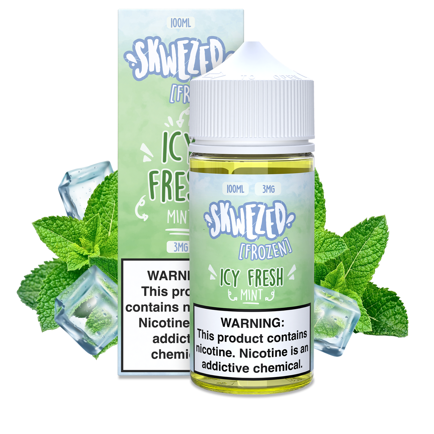 100ml - skwezed frozen - mint (icy fresh)