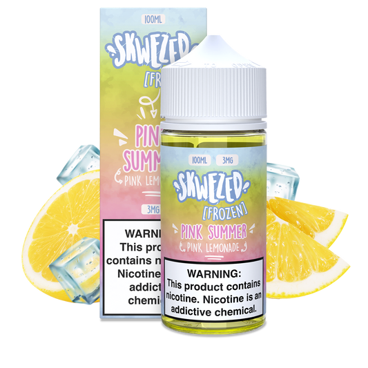 100ml - Skwezed FROZEN - Pink Lemonade (Pink Summer)