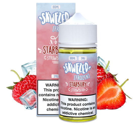 100ml - Skwezed FROZEN - Strawberry (Starbury)