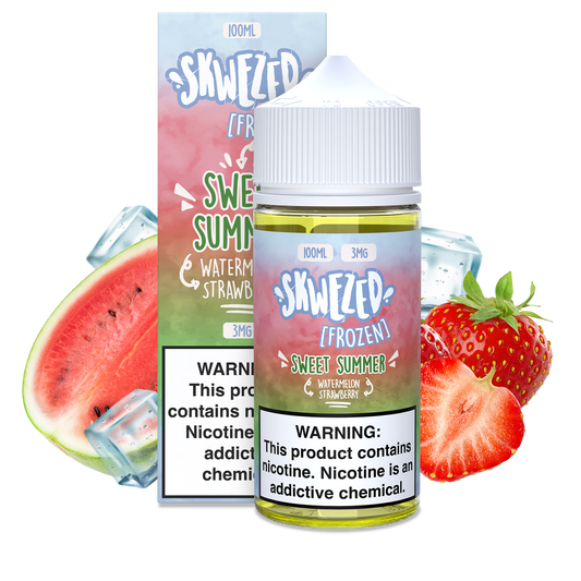 100ml - Skwezed FROZEN - Watermelon Strawberry (Sweet Summer)