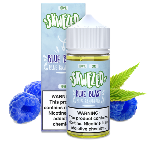 100ml - Skwezed - Blue Raspberry (Blue Blast)