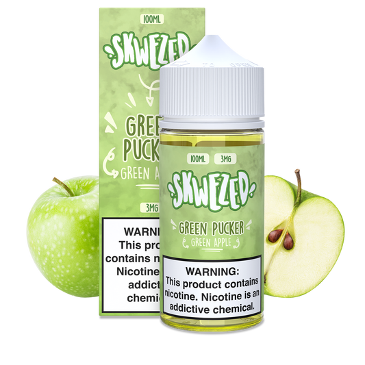 100ml - Skwezed - Green Apple (Green Pucker)