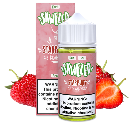 100ml - Skwezed - Strawberry (Starbury)