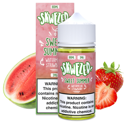 100ml - Skwezed - Watermelon Strawberry (Sweet Summer)