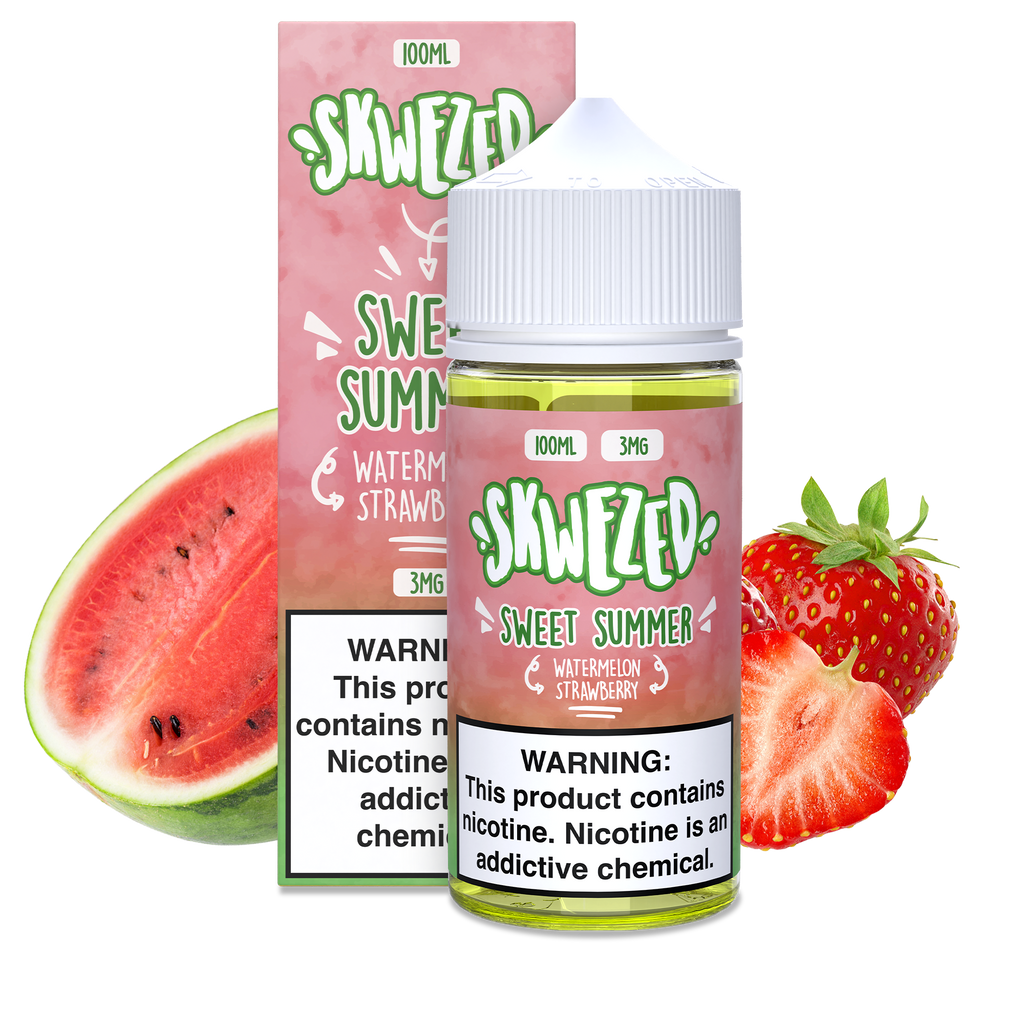 100ml - Skwezed - Watermelon Strawberry (Sweet Summer)