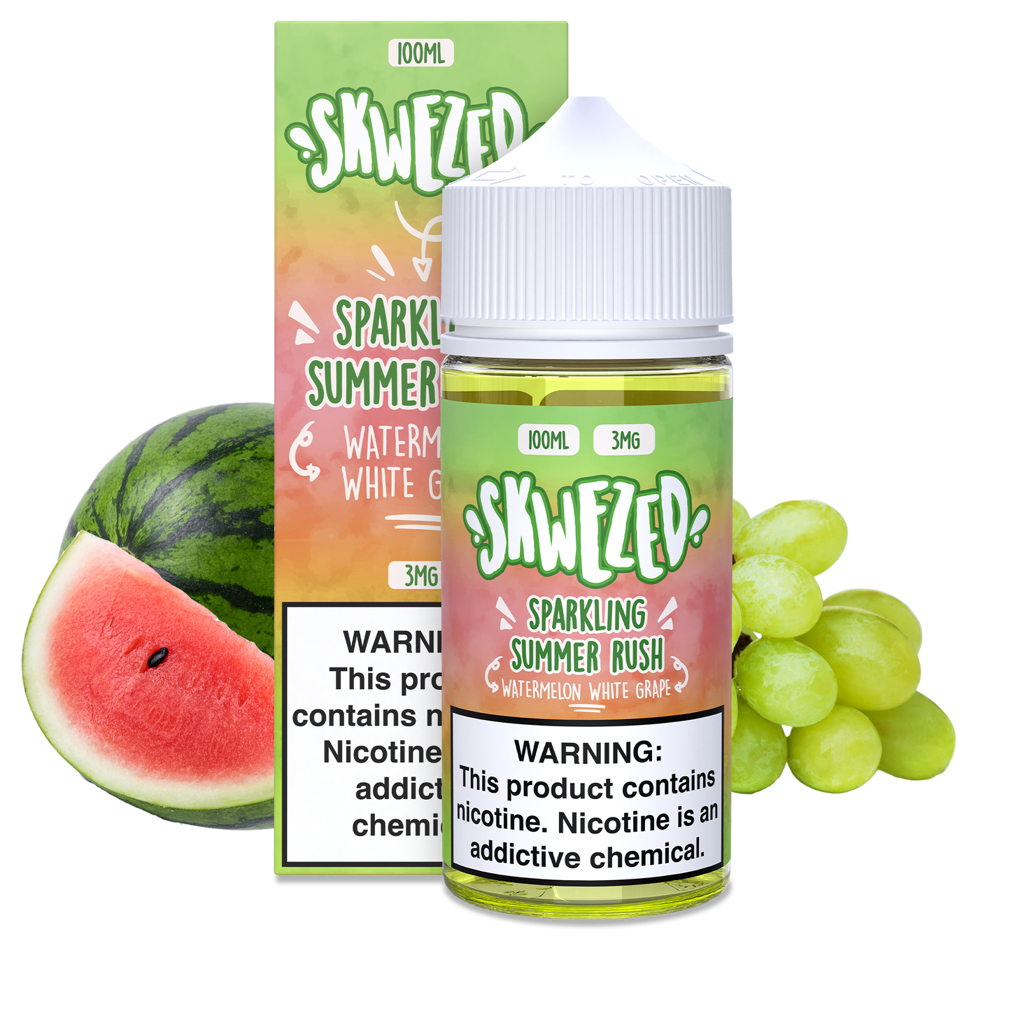 100ml - skwezed - watermelon white grape (sparkling summer rush)