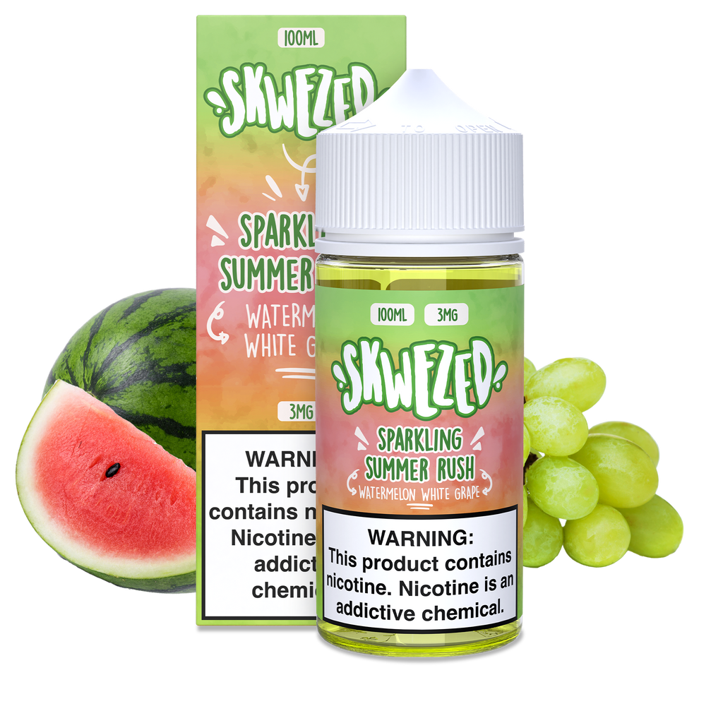 100ml - Skwezed - Watermelon White Grape (Sparkling Summer Rush)