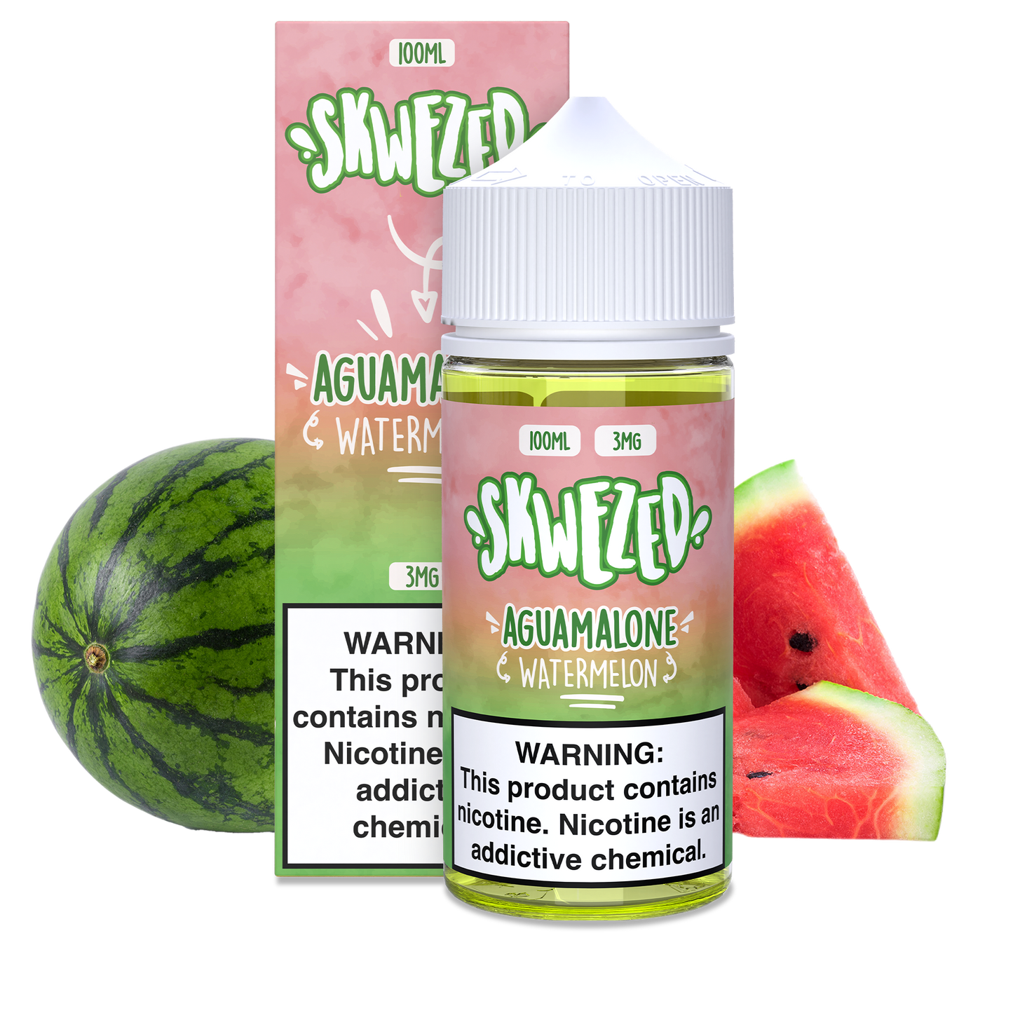 100ml - skwezed - watermelon (aguamalone)