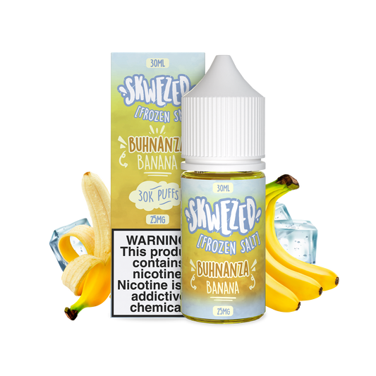 30ml - Skwezed Salt FROZEN - Banana (Buhnanza)