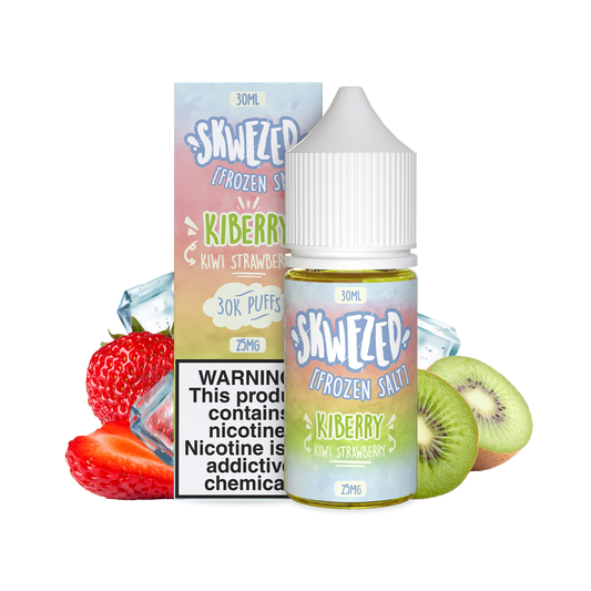 30ml - Skwezed Salt FROZEN - Kiwi Strawberry (Kiberry)