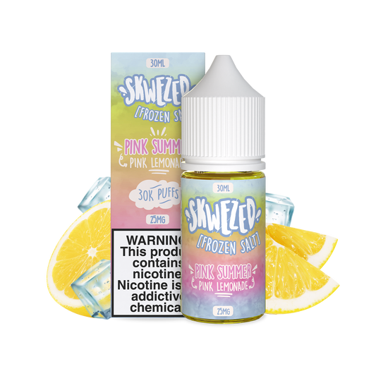 30ml - Skwezed Salt FROZEN - Pink Lemonade (Pink Summer)