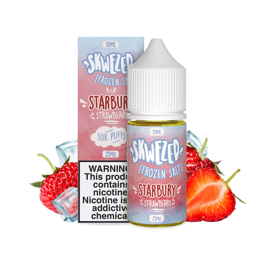 30ml - Skwezed Salt FROZEN - Strawberry (Starbury)