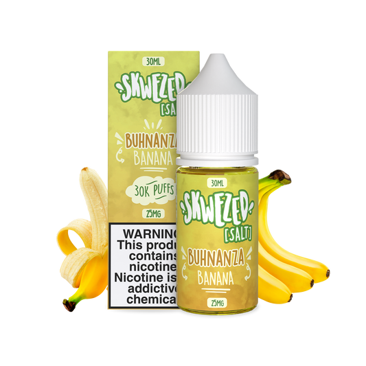 30ml - Skwezed Salt - Banana (Buhnanza)