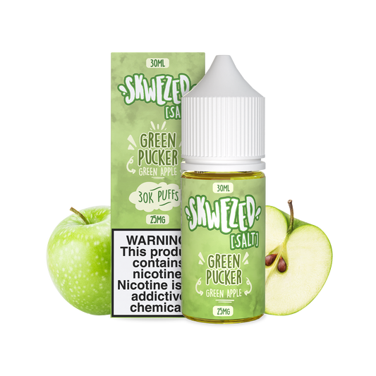 30ml - Skwezed Salt - Green Apple (Green Pucker)