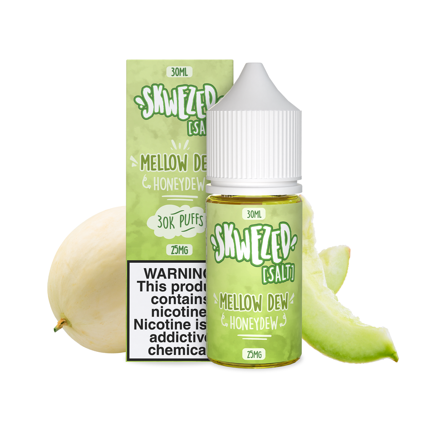 30ml - skwezed salt - honeydew (mellow dew)