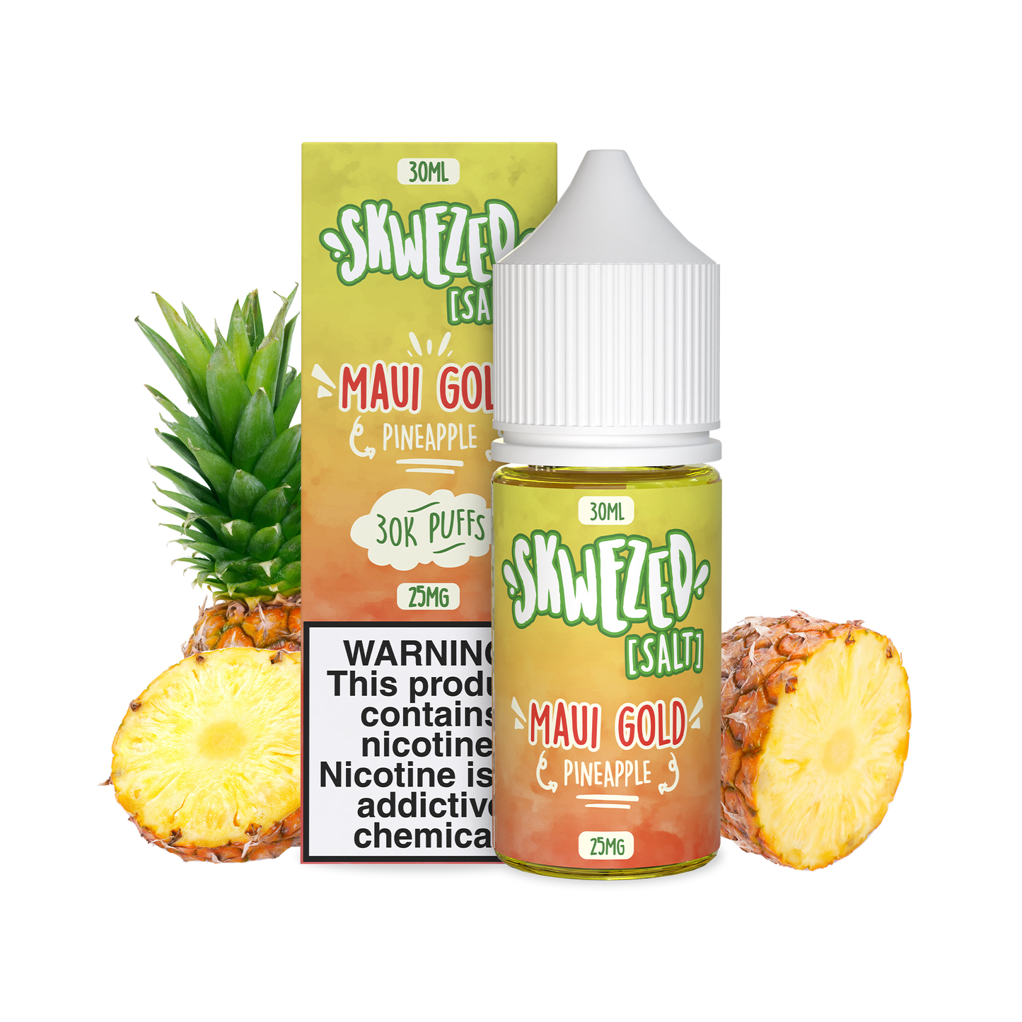 30ml - skwezed salt - pineapple (maui gold)