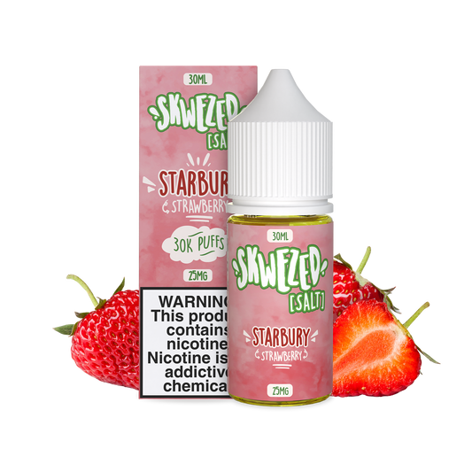 30ml - Skwezed Salt - Strawberry (Starbury)