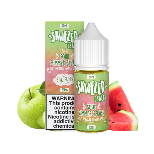 30ml - Skwezed Salt - Watermelon Green Apple (Sour Summer Splash)