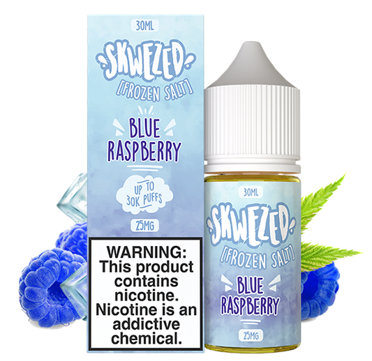 30ml - Skwezed Salt FROZEN  - Blue Raspberry (Blue Blast)