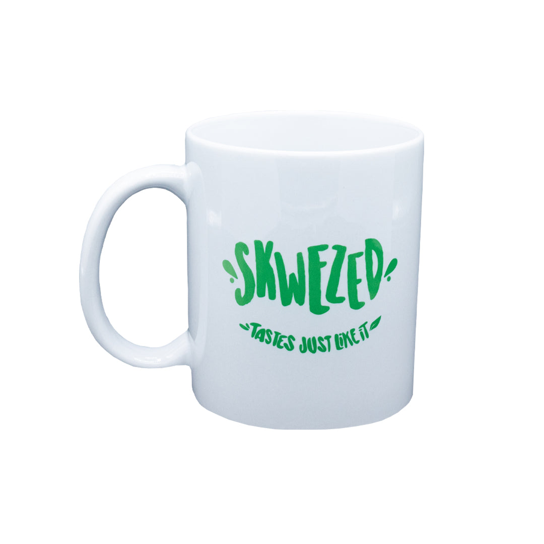 promo - accessories - skwezed logo mug (white/green)