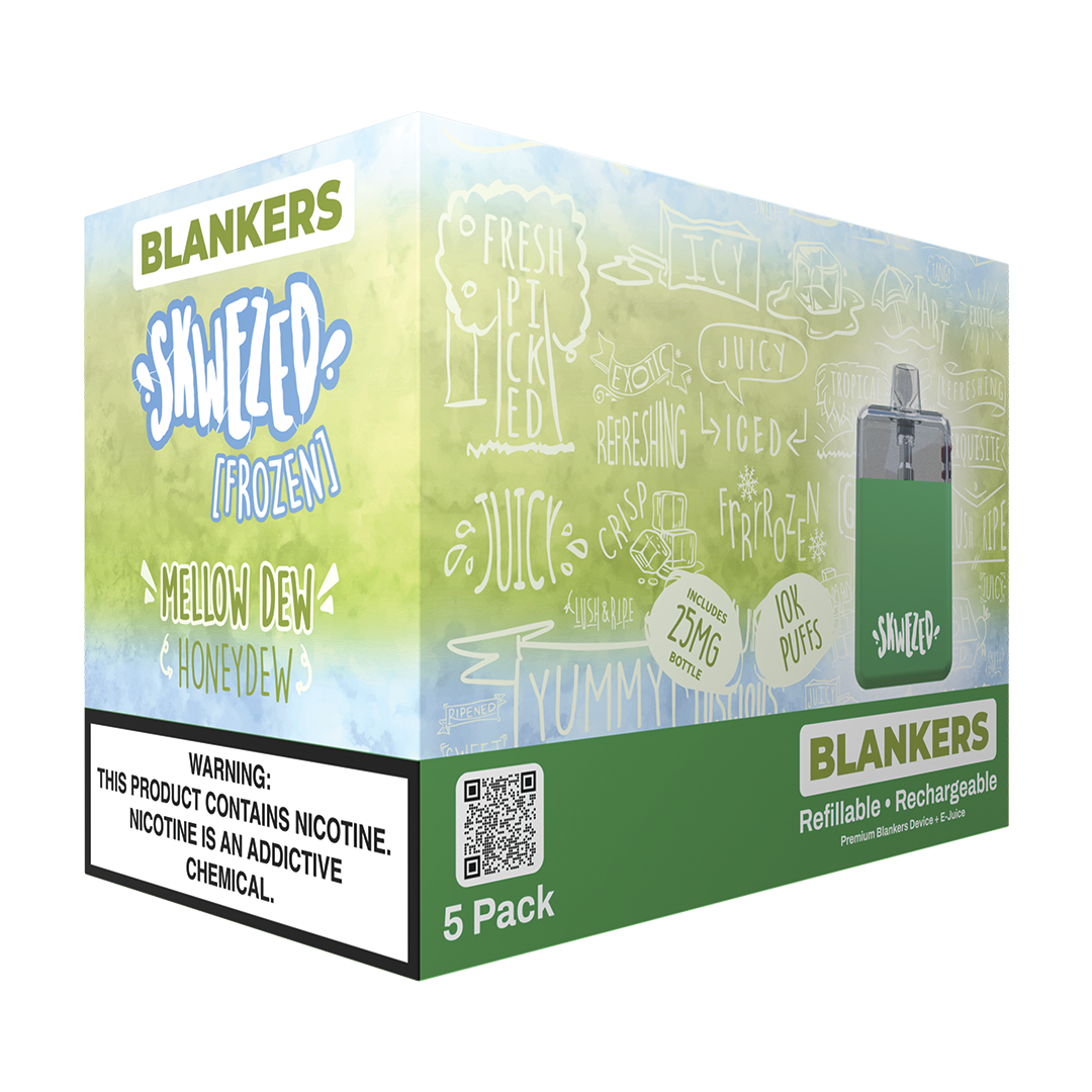 blankers ice (5/pack) w/ free 10ml honeydew