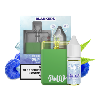 Blankers ICE (5/Pack) w/ Free 10ml Blue Razz