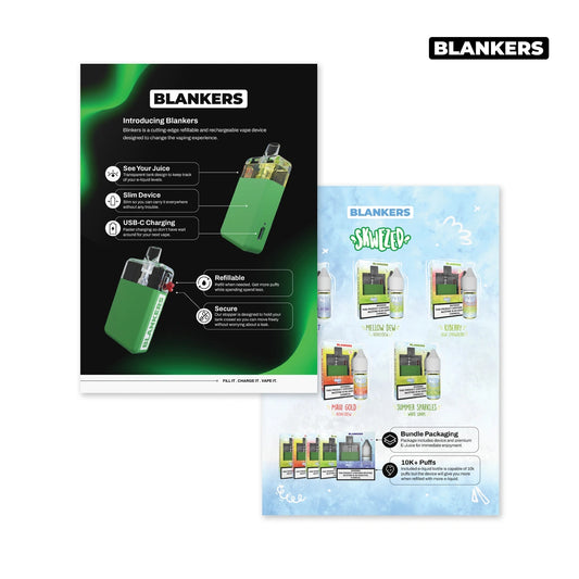 BL x SK - Store Merch -BLANKERS x SKWEZED Menu