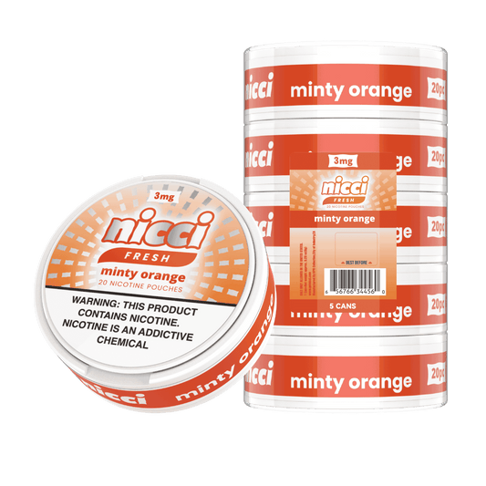 Nicci Fresh - Minty Orange (5/pack)