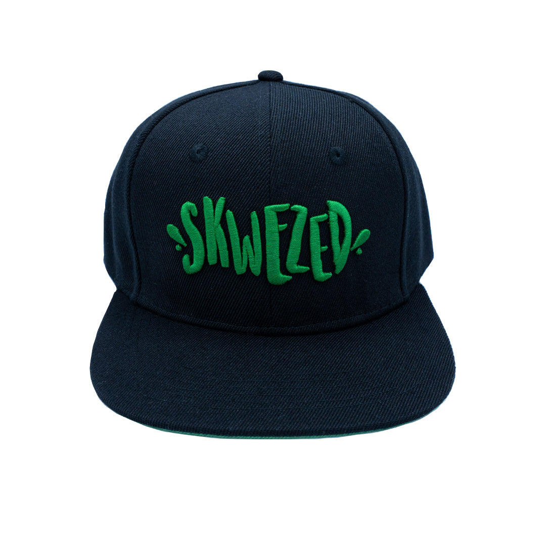 promo - apparel - skwezed new logo snapback hat