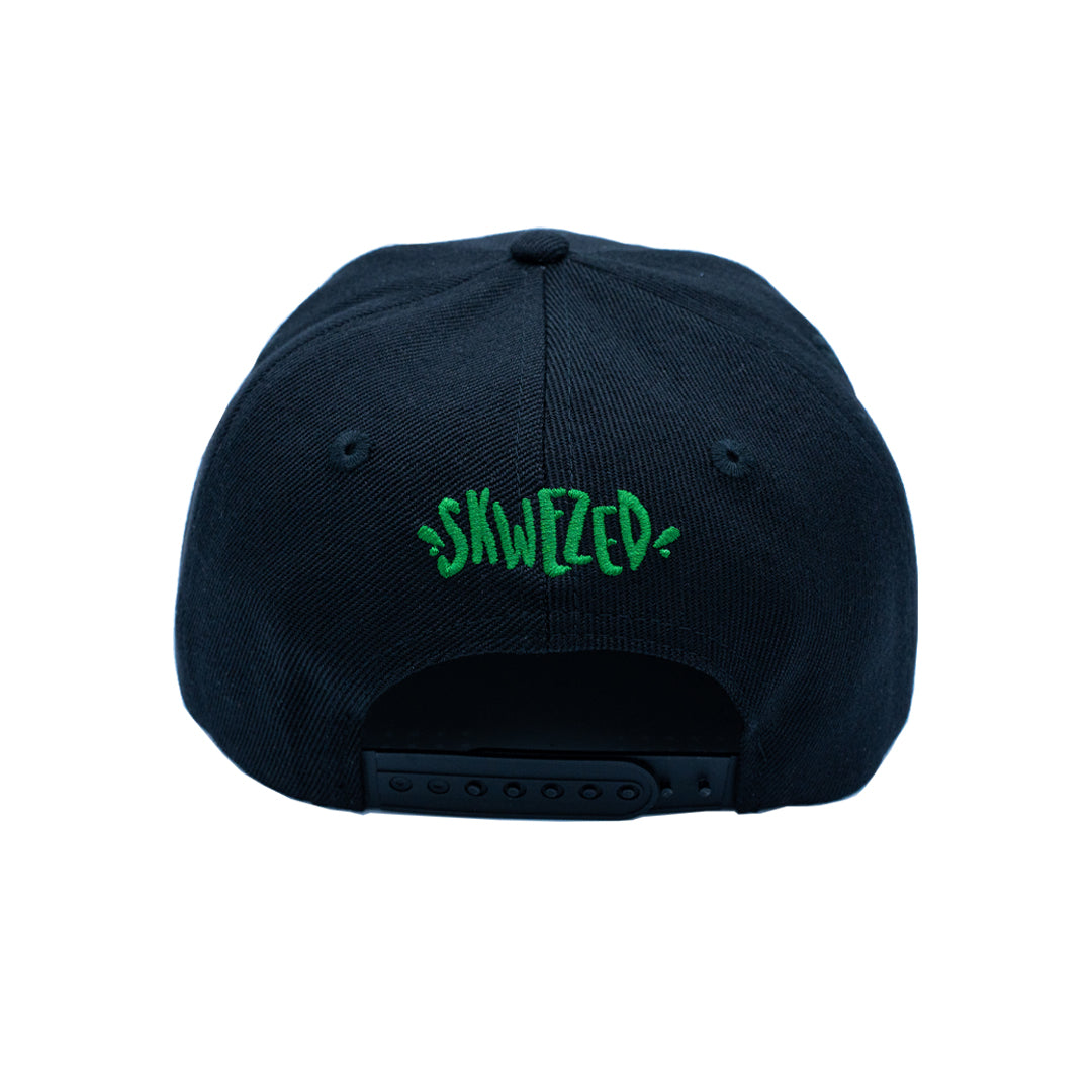 promo - apparel - skwezed new logo snapback hat