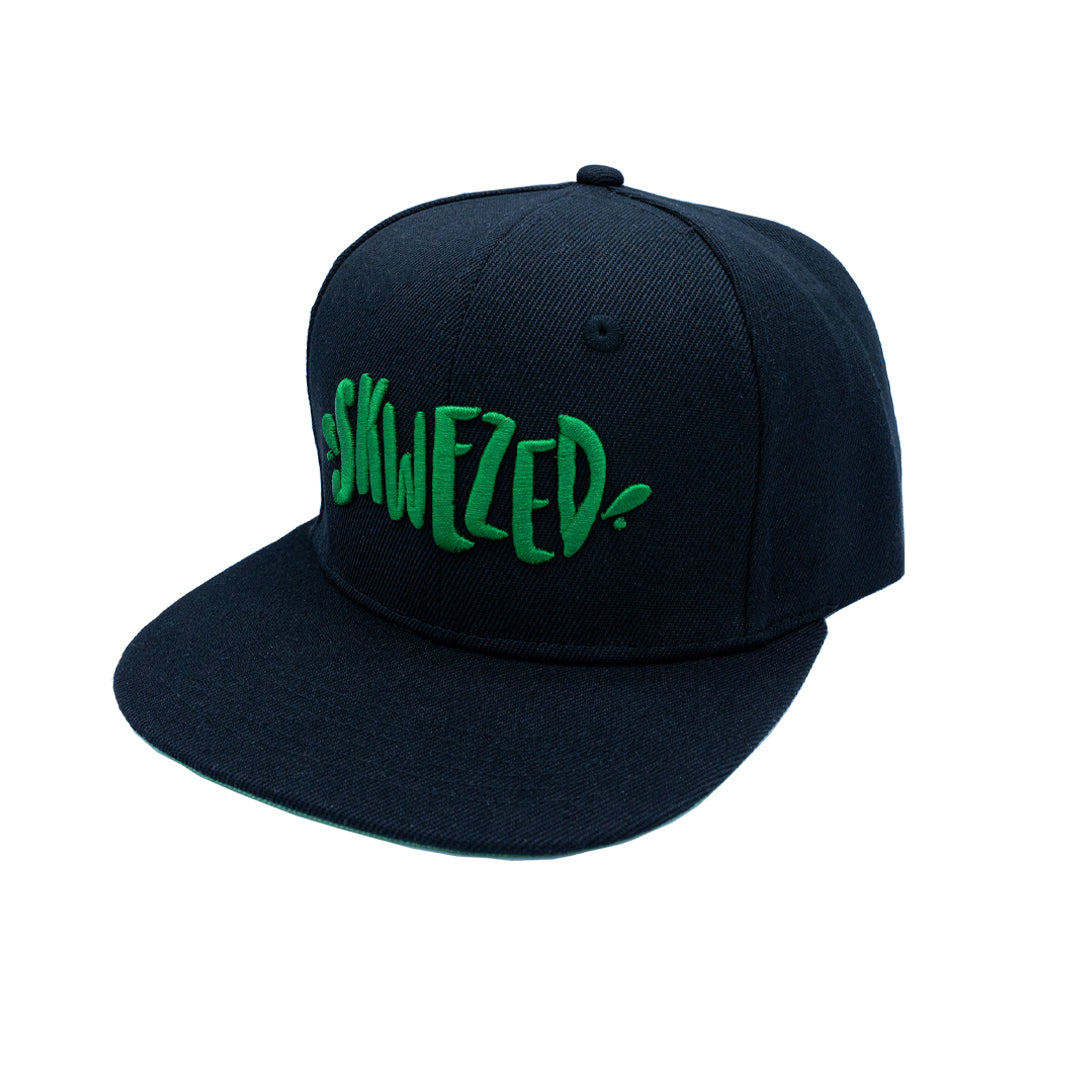 promo - apparel - skwezed new logo snapback hat